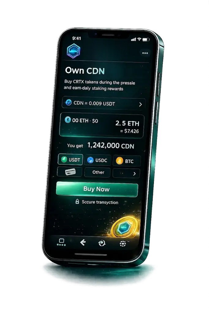 Bitaxum staking app screen